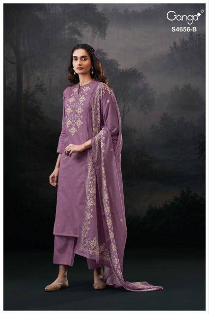 Ganga evaira 4656 Best wholesale dress materials in Bangalore